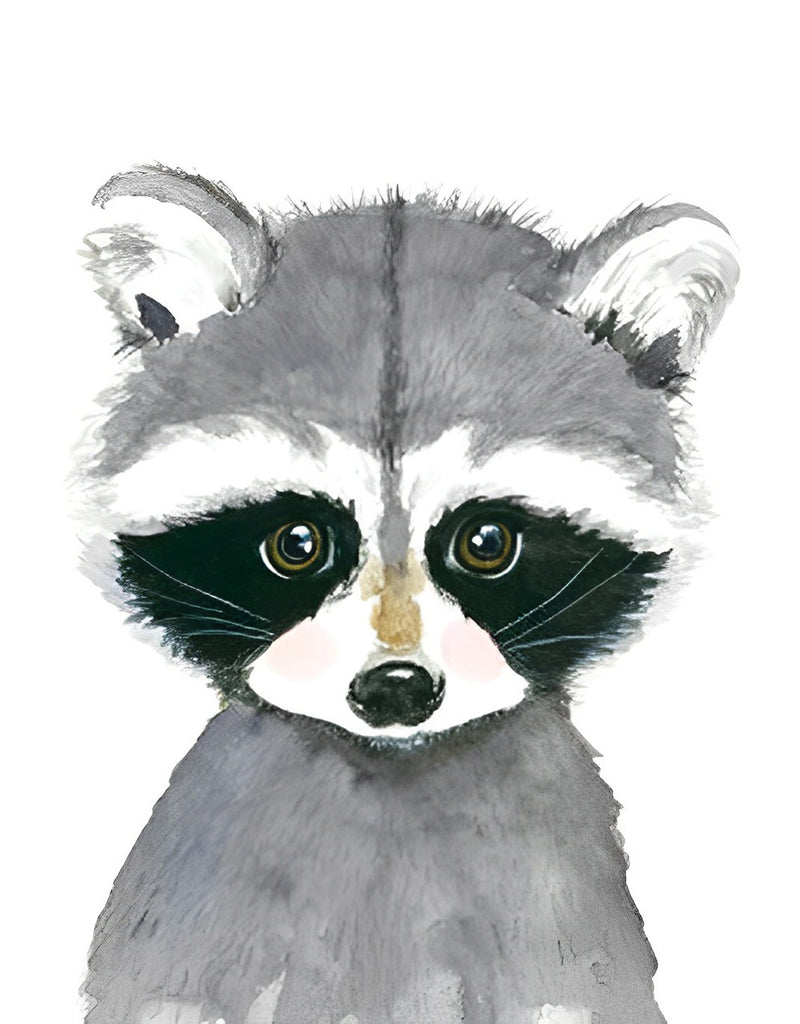 Raccoon Kids Diamond Painting