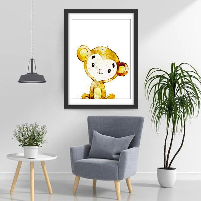 Yellow Monkey Kids 5D DIY Diamond Painting Kits