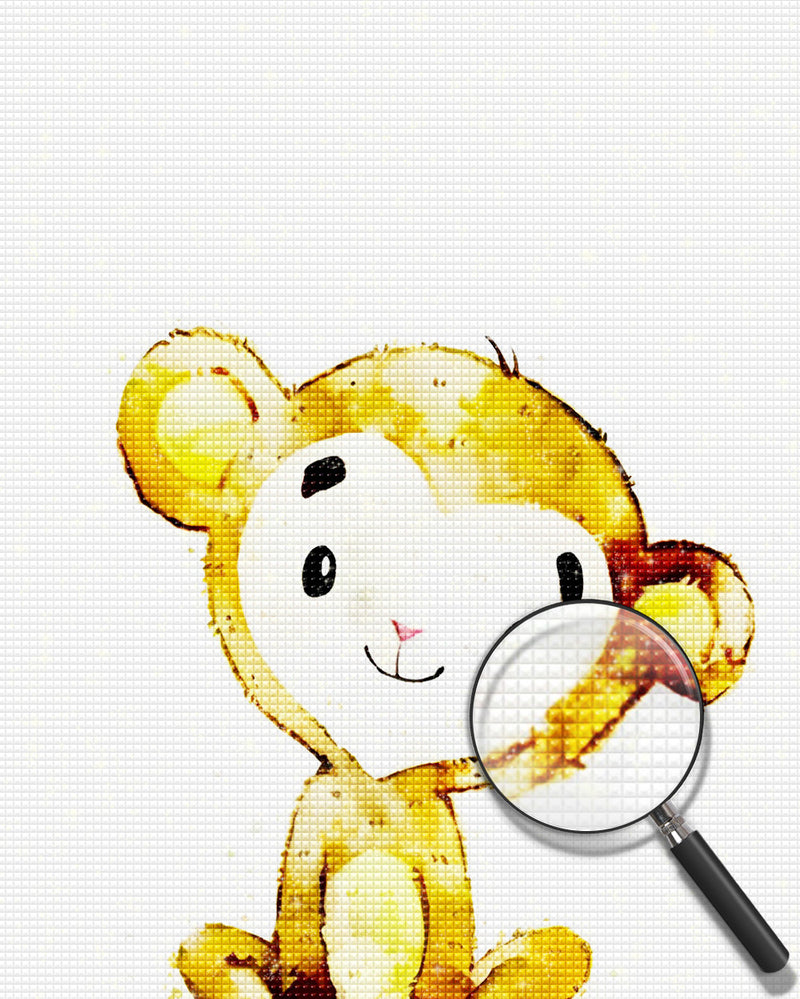 Yellow Monkey Kids 5D DIY Diamond Painting Kits