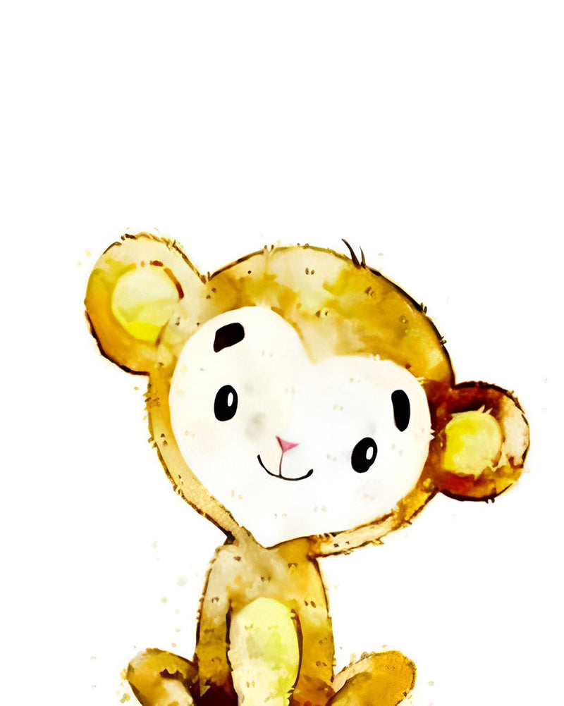 Yellow Monkey Kids Diamond Painting