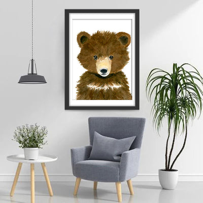 Little Brown Bear Cartoon 5D DIY Diamond Painting Kits