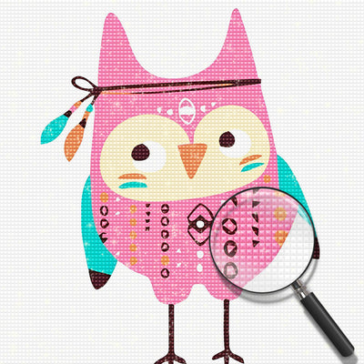 Red Owl Tribe 5D DIY Diamond Painting Kits