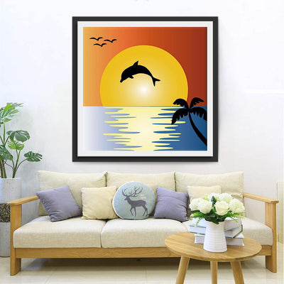 Dolphin Painting for Kids Diamond Painting