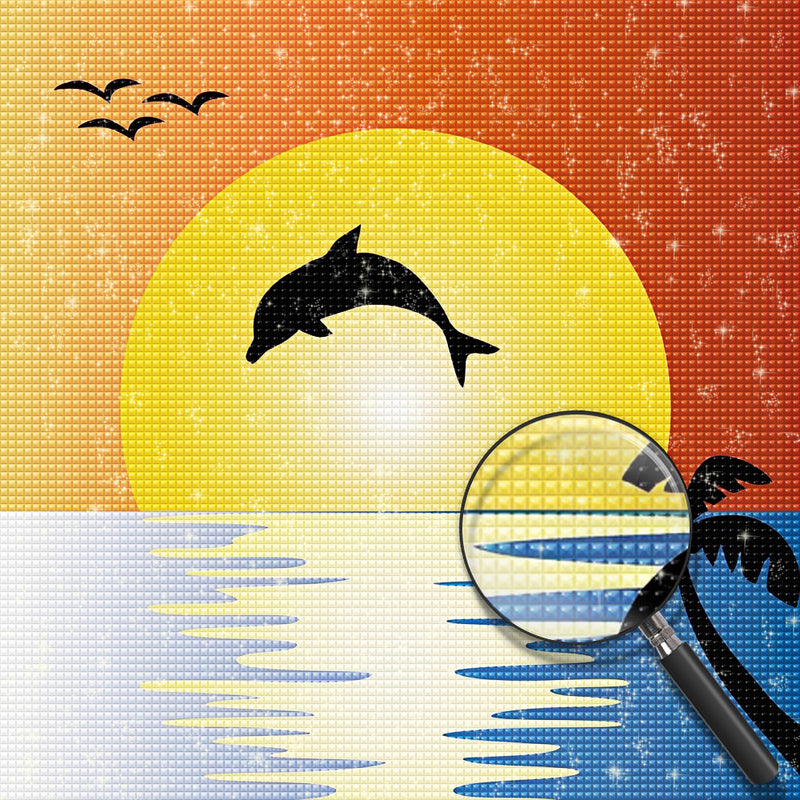 Dolphin Painting for Kids Diamond Painting