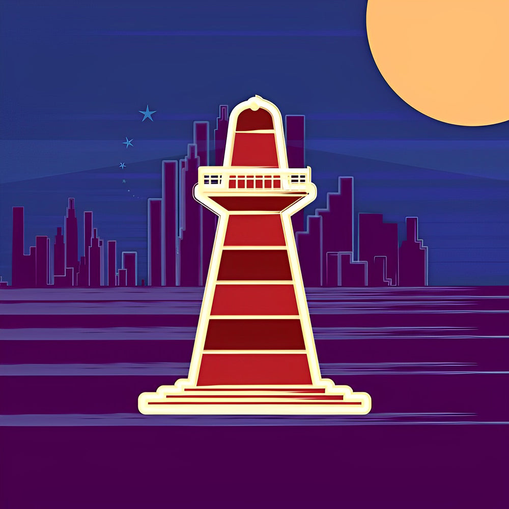 Cartoon Beacon Diamond Painting