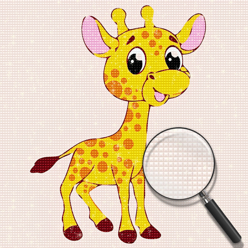 Giraffe Kids Diamond Painting