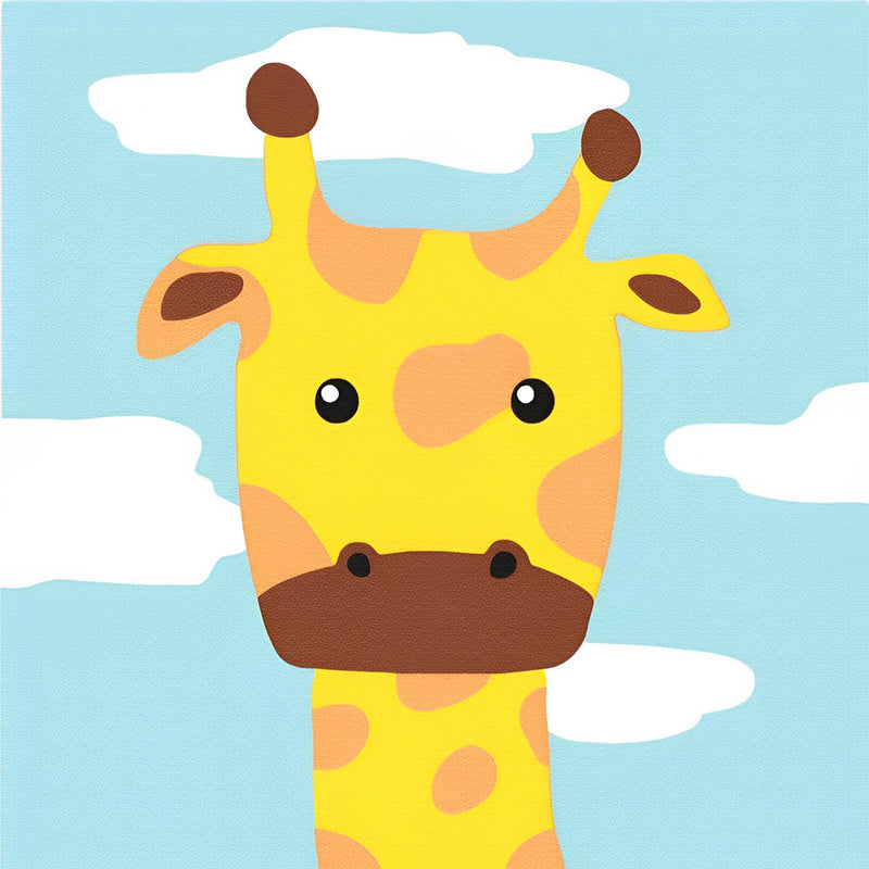Cartoon Giraffe 5D DIY Diamond Painting Kits