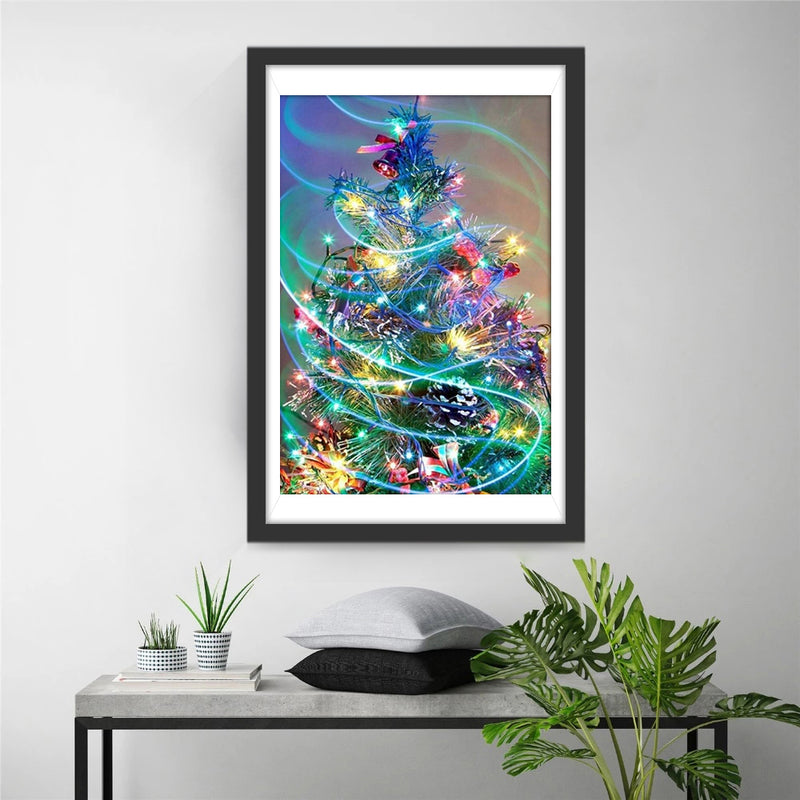 Pretty Christmas Tree Diamond Painting