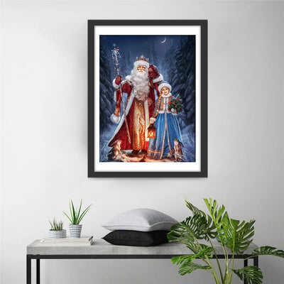 Christmas and Dressed up girl 5D DIY Diamond Painting Kits