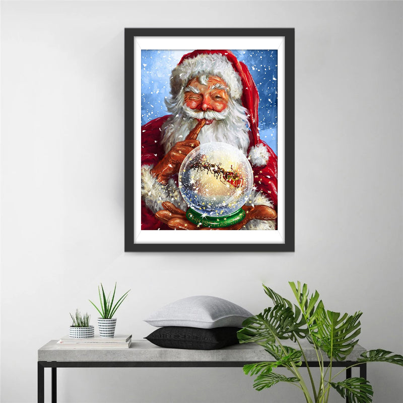 Naughty Santa Claus Diamond Painting