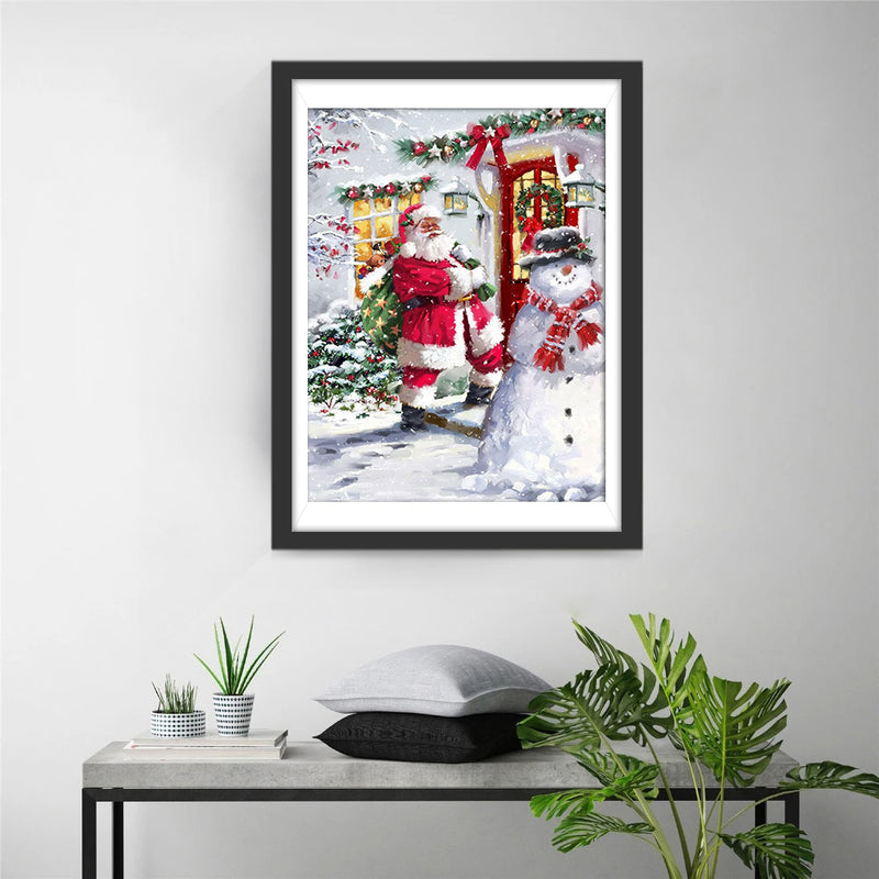 Santa Claus carrying gifts 5D DIY Diamond Painting Kits