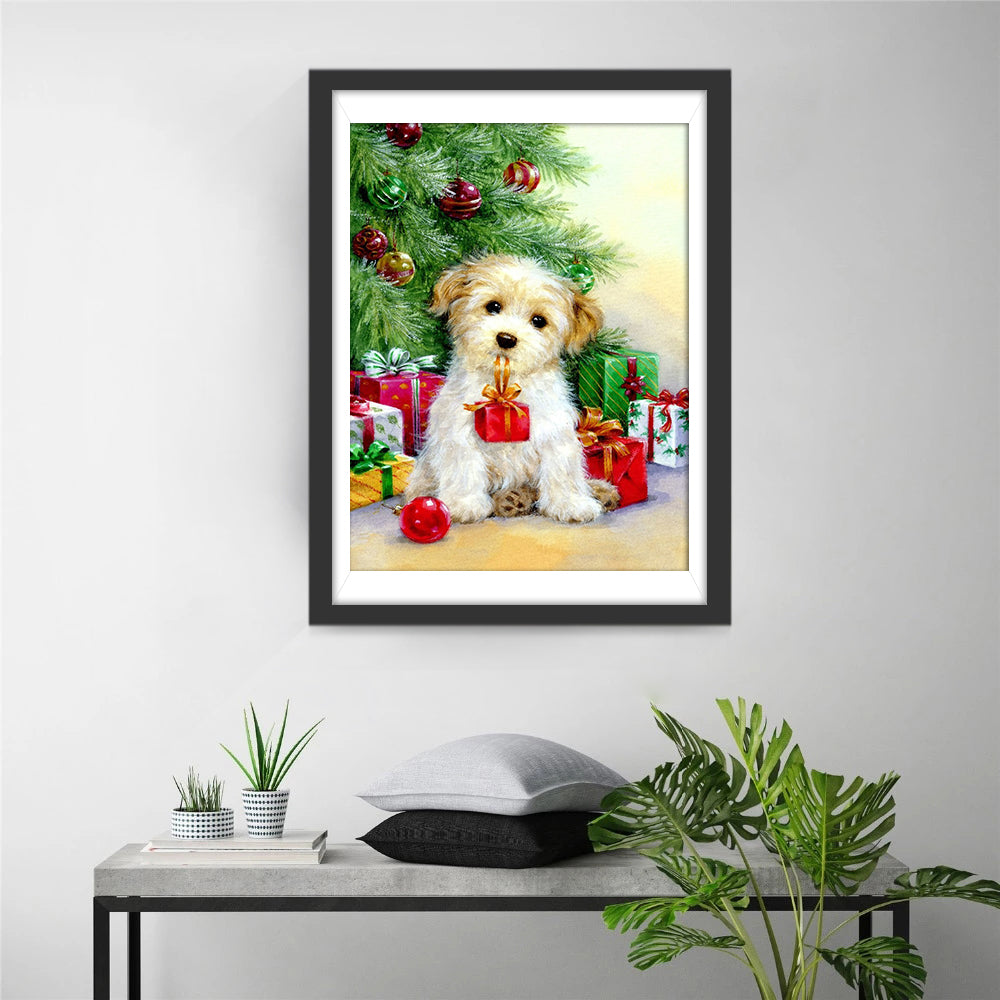 Kit De Peinture Diamant 5D Tigre Blanc - 30x40 Cm - Pour Adultes Et Débutants - Diamants Ronds Brillants - Toile HD - Art Relaxant