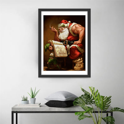 Muscle Santa 5D DIY Diamond Painting Kits