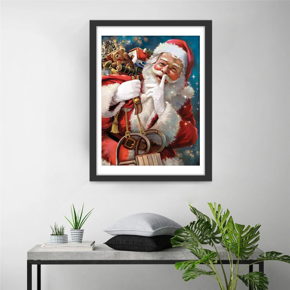 Benevolent Santa Diamond Painting