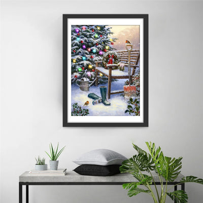 Christmas garden 5D DIY Diamond Painting Kits