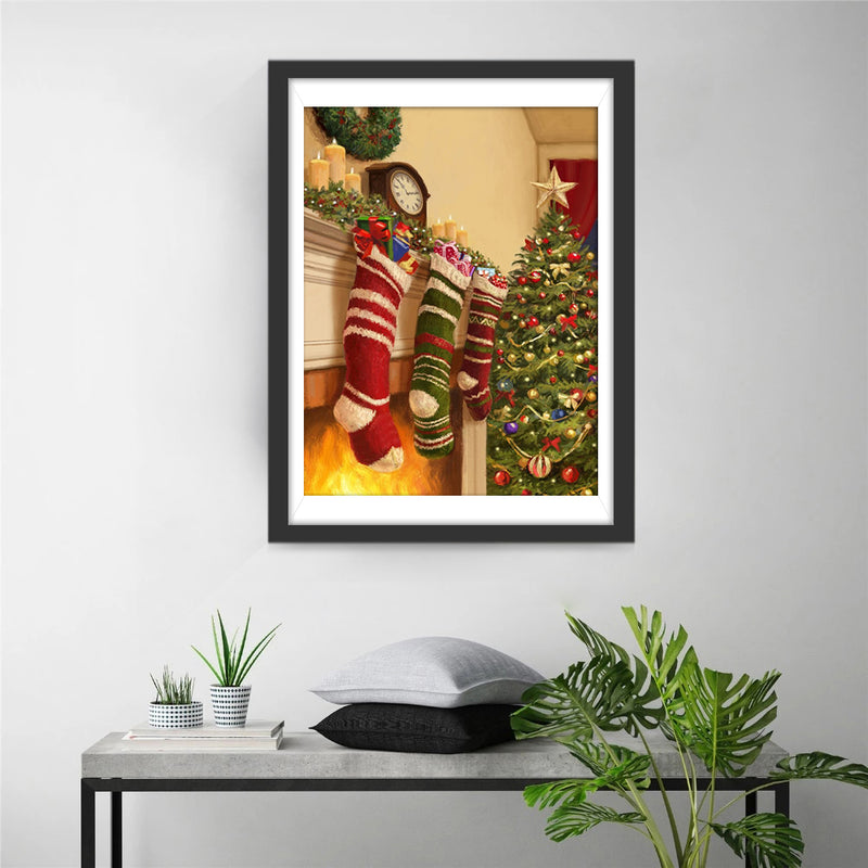 Christmas Stockings Diamond Painting