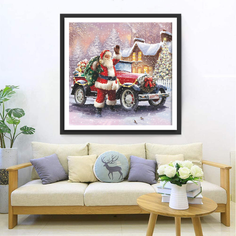 Santa Arriving 5D DIY Diamond Painting Kits