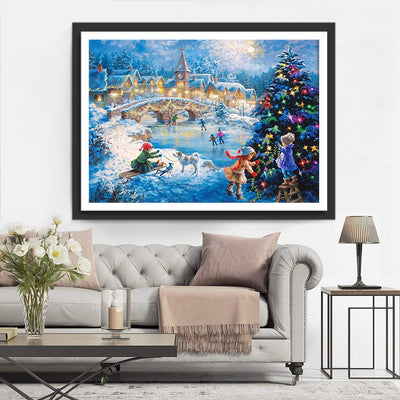 Christmas Scenery 5D DIY Diamond Painting Kits