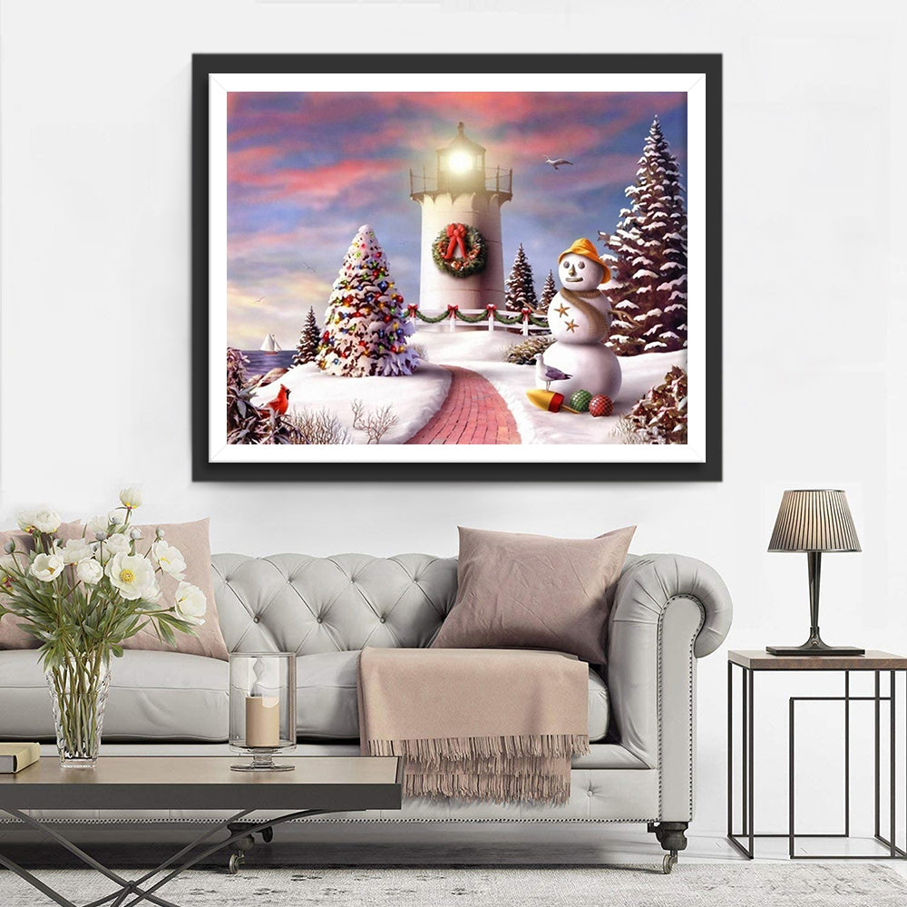 Christmas Beacon Diamond Painting