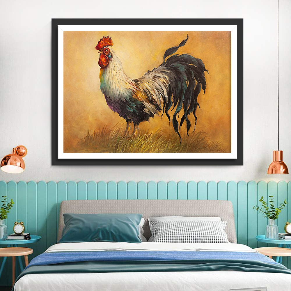 Beautiful Cock Diamond Painting