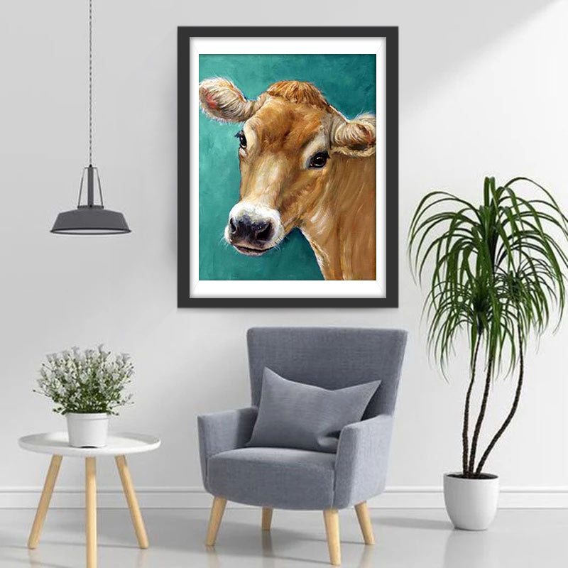 Domestic Ox Diamond Painting