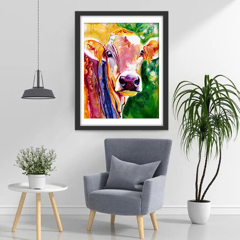 Domestic Ox Diamond Painting