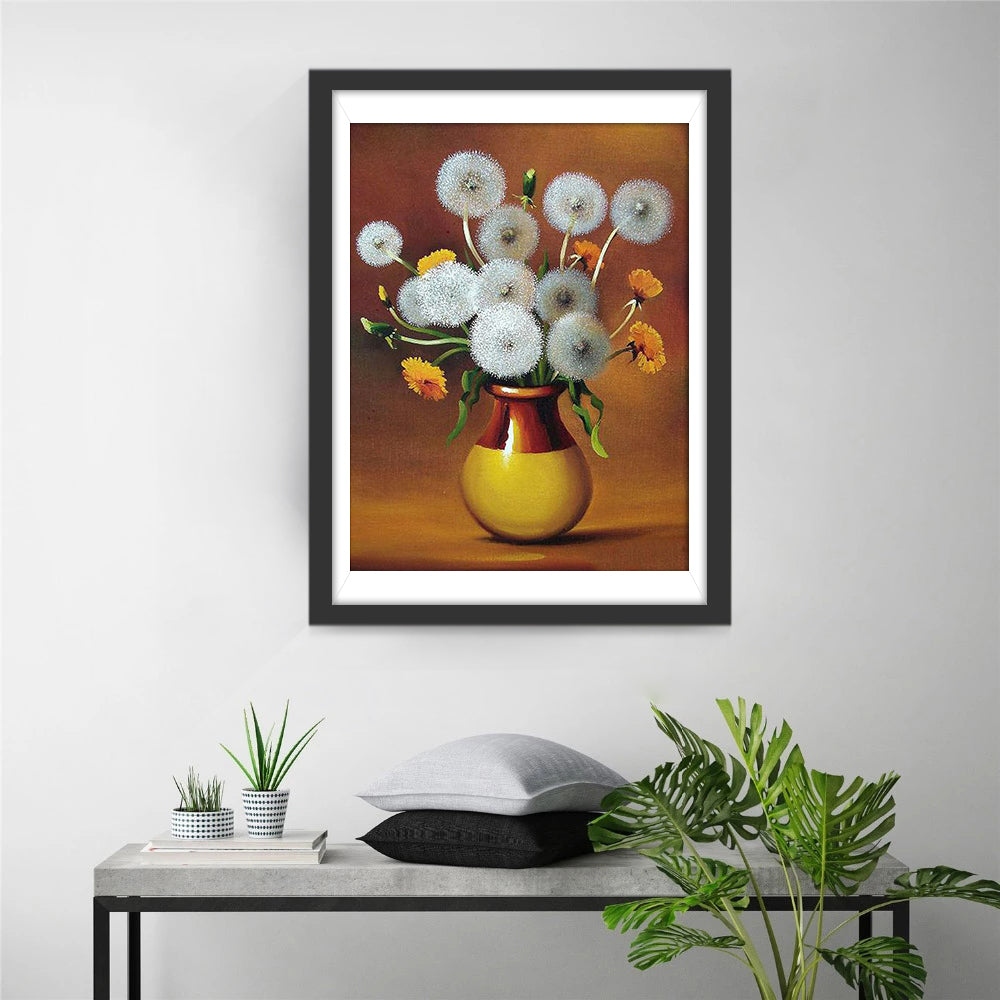 Bouquet of Dandelions Diamond Painting