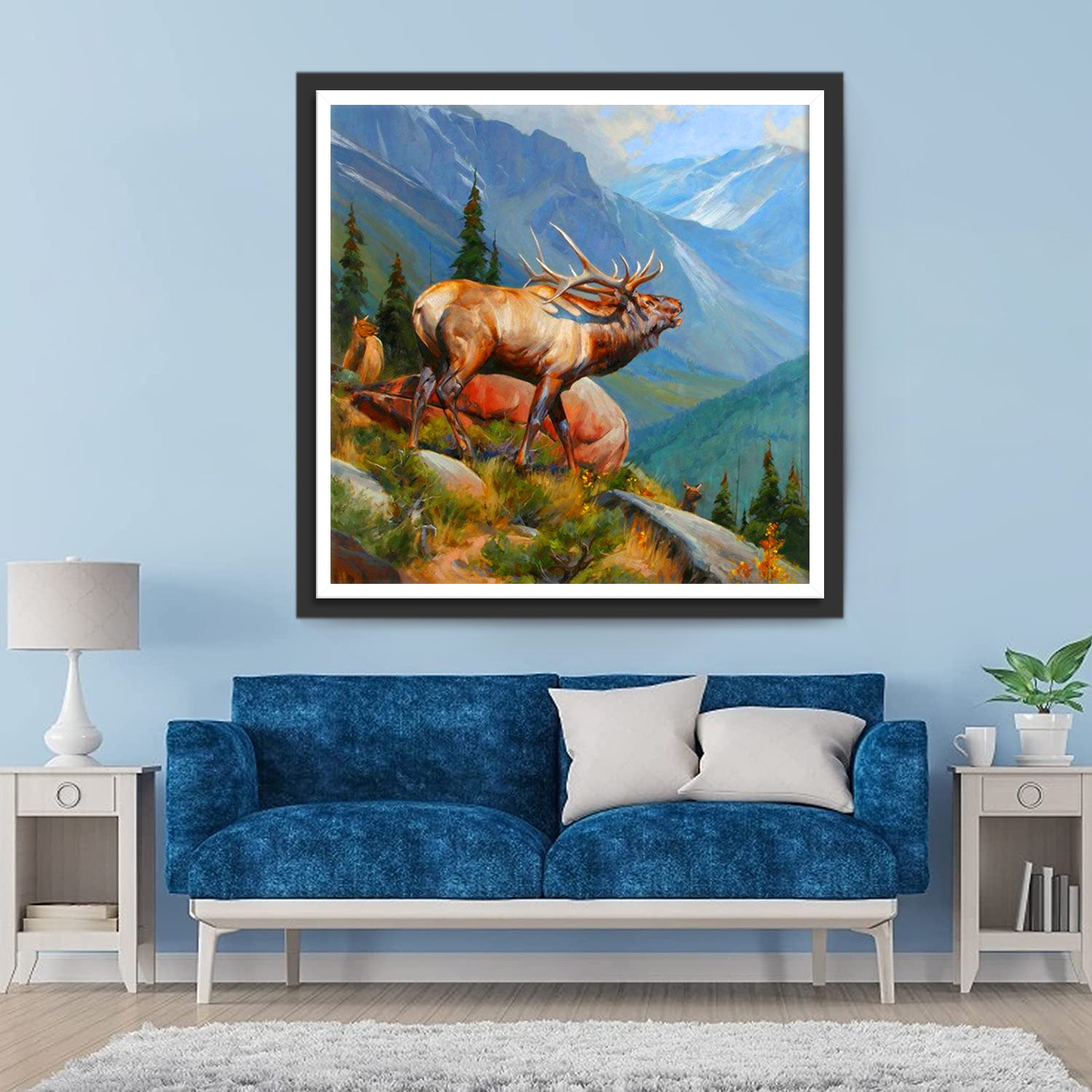 Stag Bleat Diamond Painting