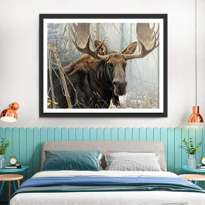 Moose Diamond Painting