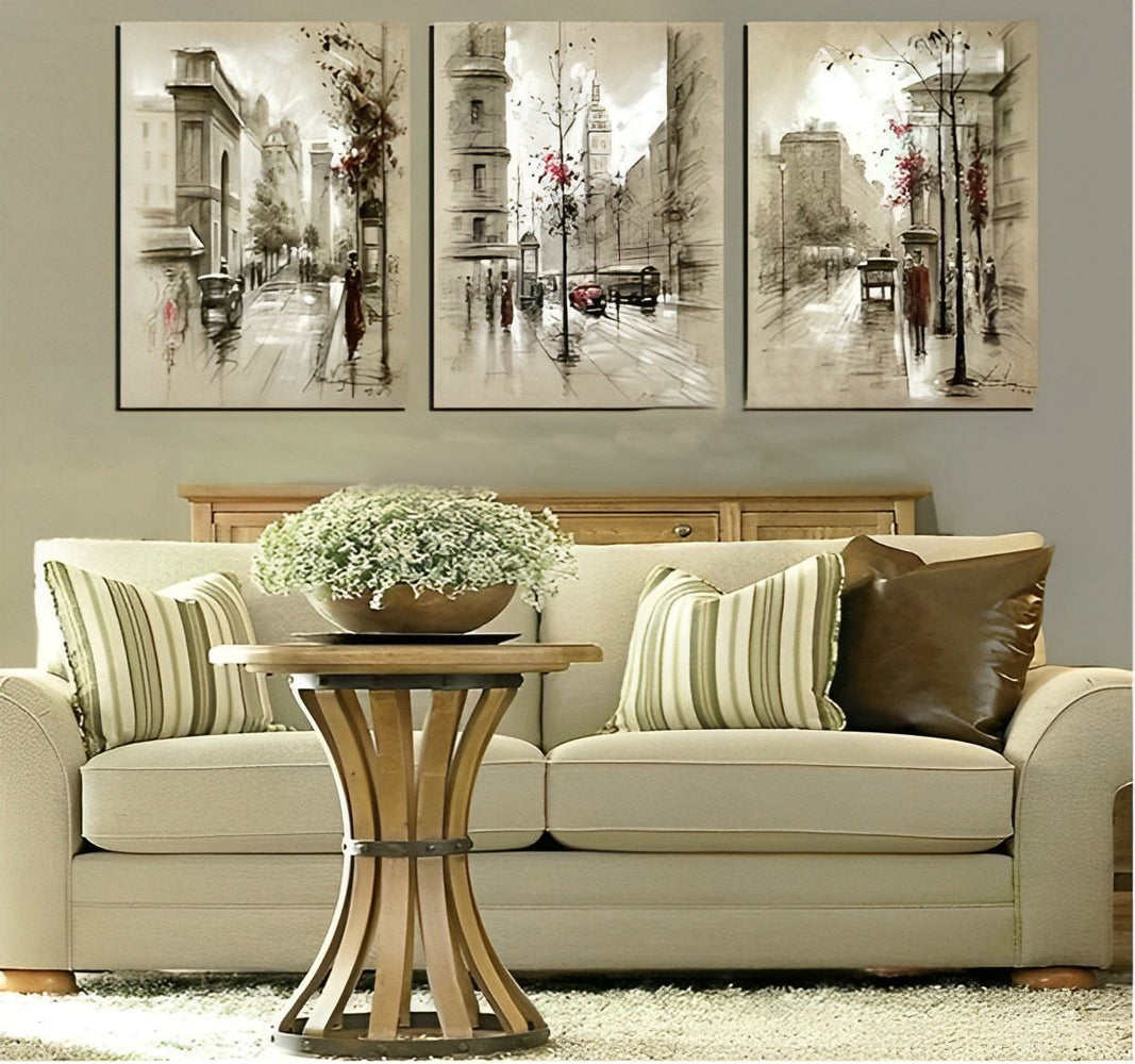 European Urban Landscape 3 Pack Diamond Painting
