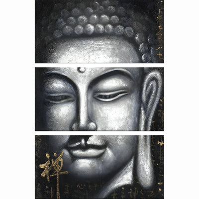 Chinese Character Buddha and Zen Statue 3 Pack Diamond Painting Kits