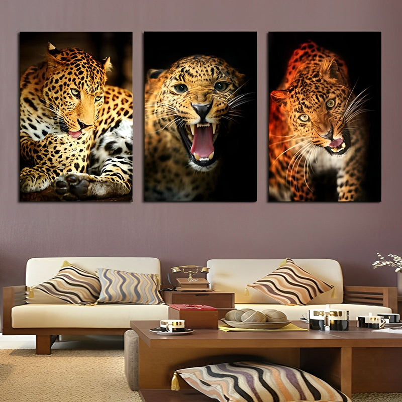 Leopards 3 Pack Diamond Painting Kits