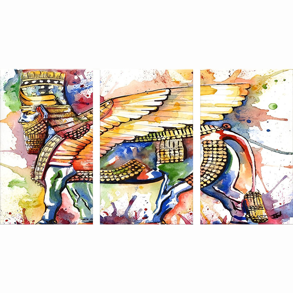 A Winged Lion 3 Pack Diamond Painting
