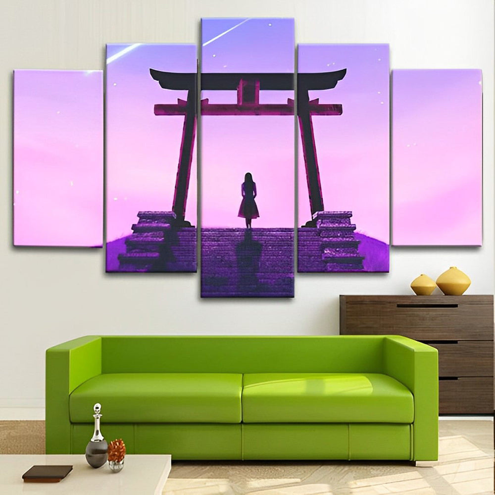 Shrine and Girl 5 Pack Diamond Painting