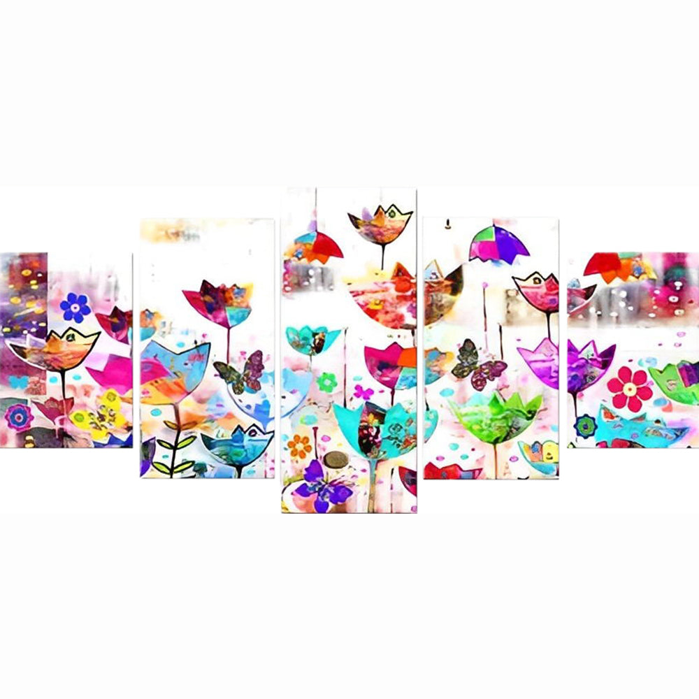 Tulips and Butterflies 5 Pack Diamond Painting