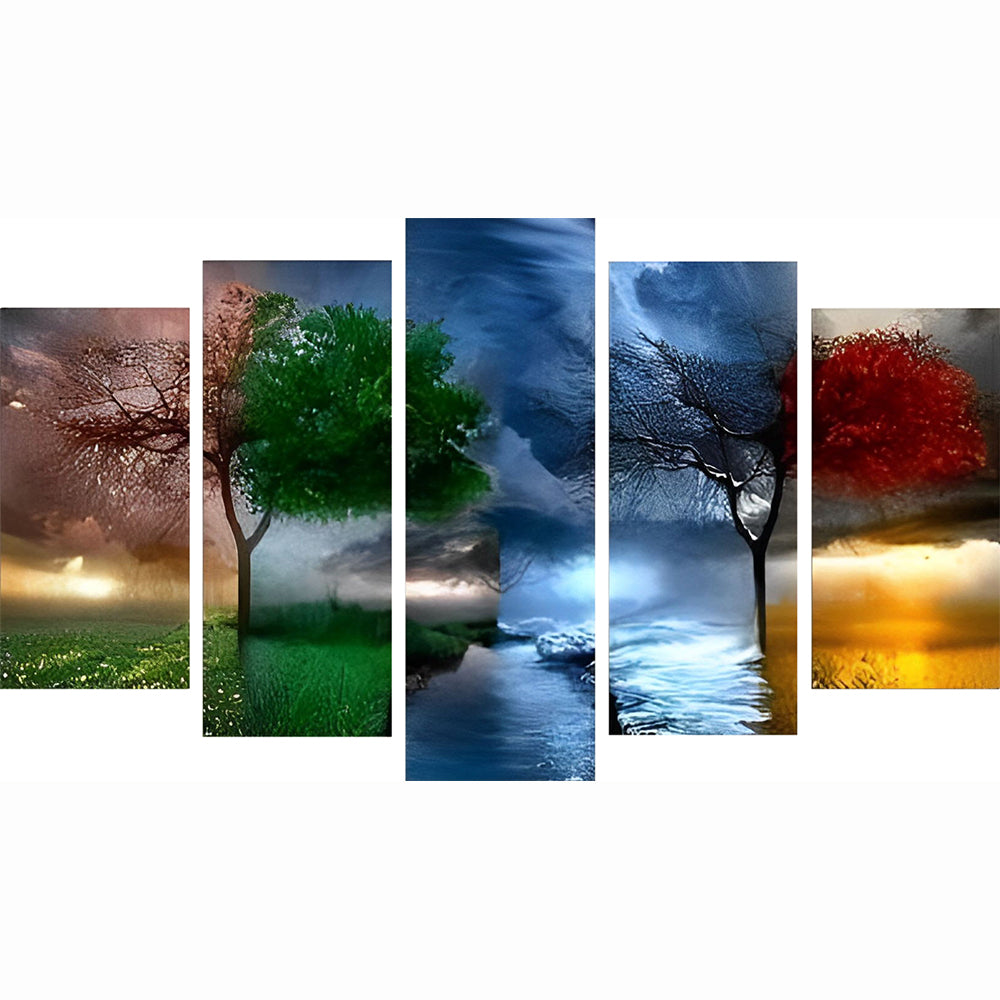 Two Trees 5 Pack Diamond Painting