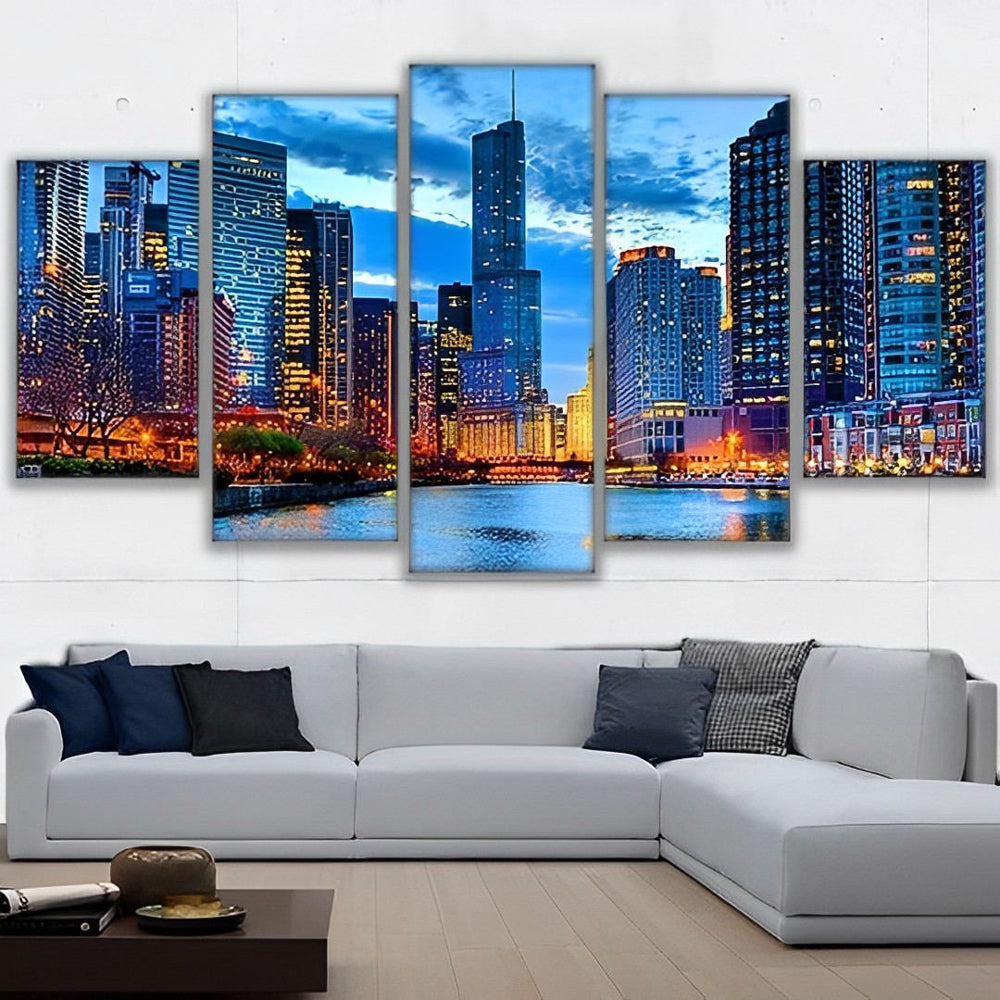 Chicago 5 Pack Diamond Painting