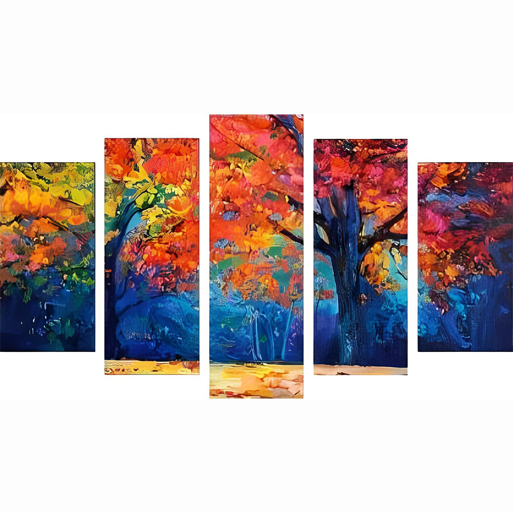 Autumn Tree 5 Pack Diamond Painting