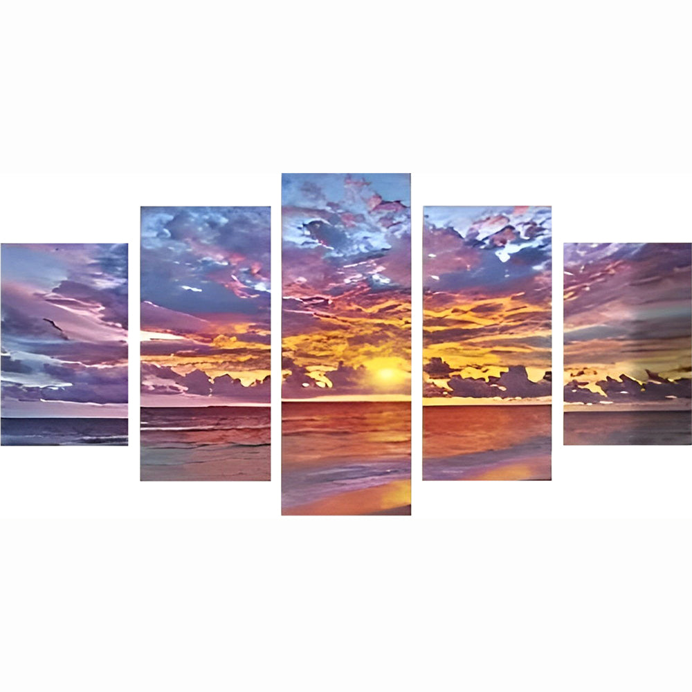 Beautiful Seascape 5 Pack Diamond Painting