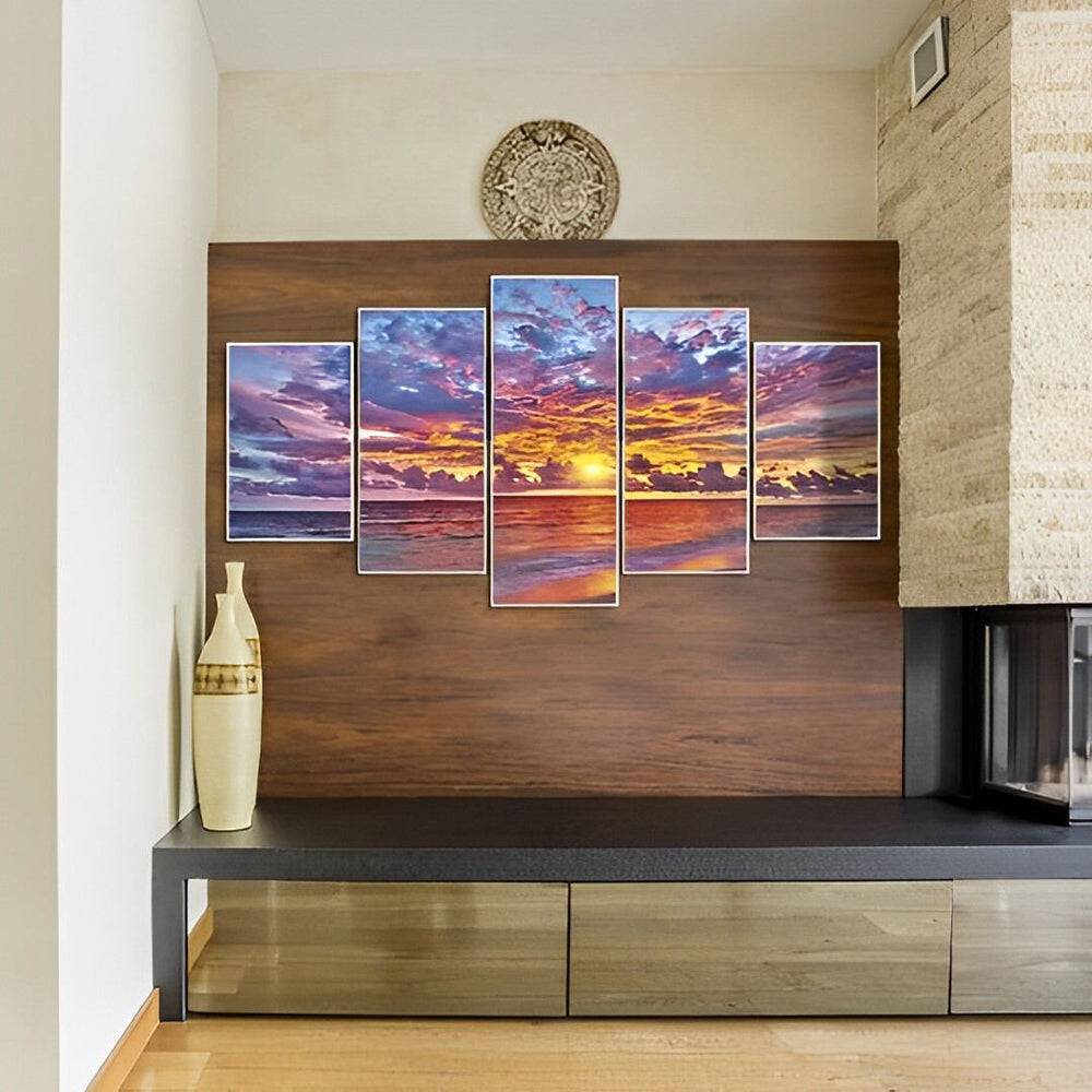 Beautiful Seascape 5 Pack Diamond Painting