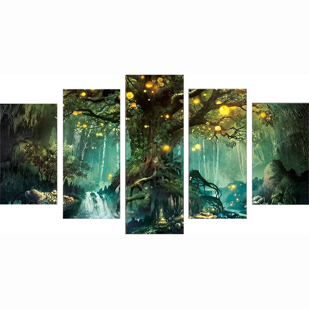 The Ancient Magic Tree 5 Pack Diamond Painting