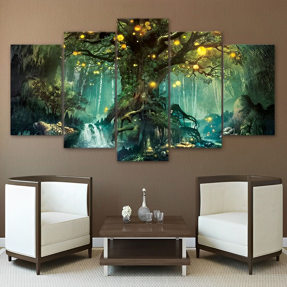 The Ancient Magic Tree 5 Pack Diamond Painting