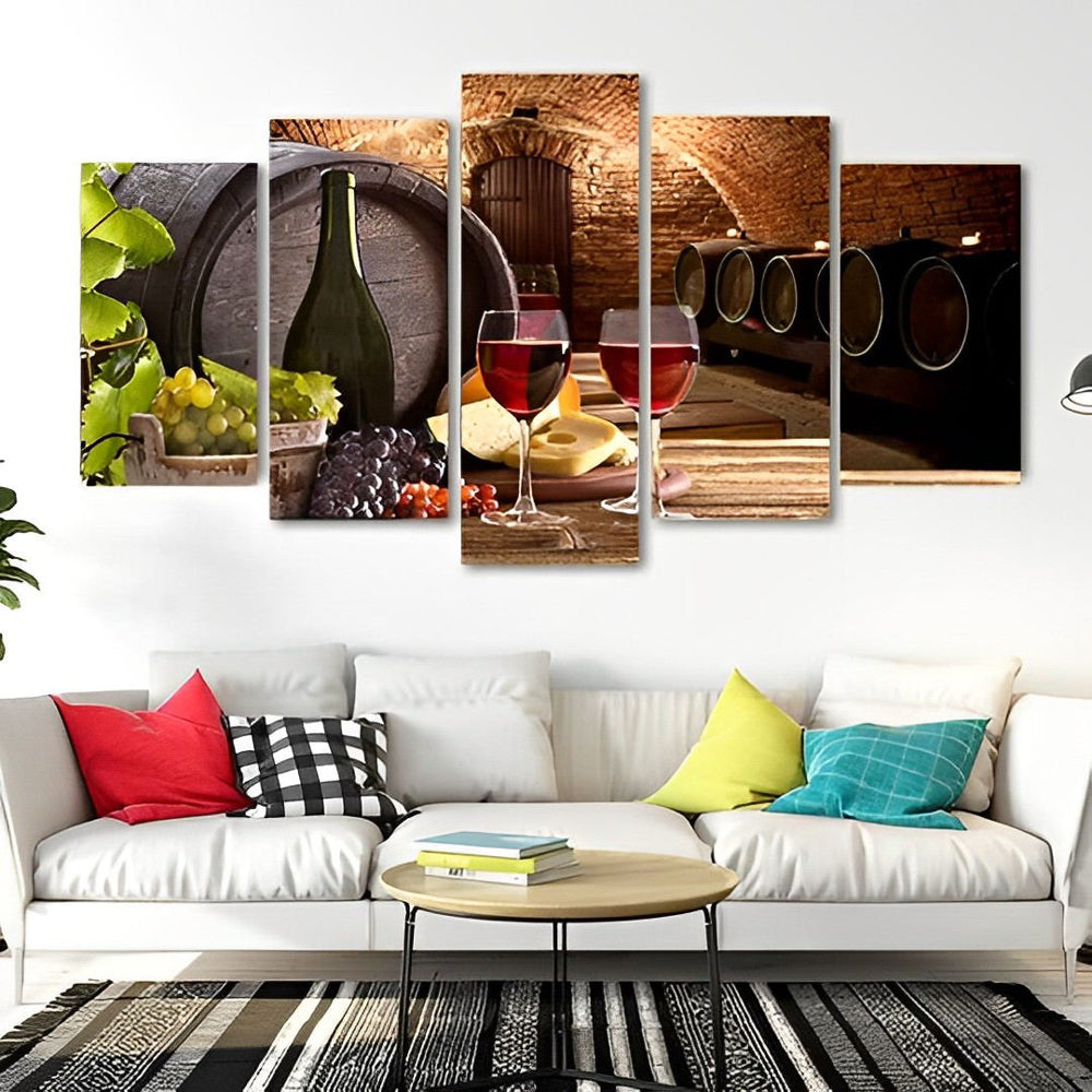 Red Wine 5 Pack Diamond Painting