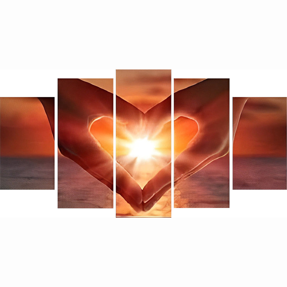 Hands and Heart 5 Pack Diamond Painting