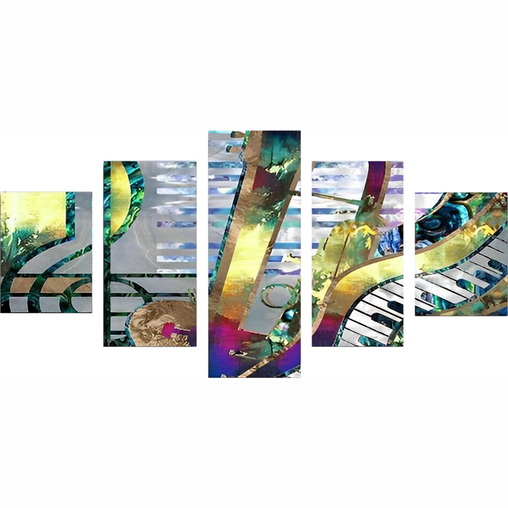 Abstract Music 5 Pack Diamond Painting