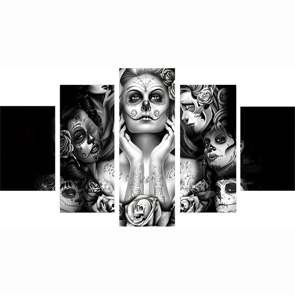 Skull Women 5 Pack Diamond Painting