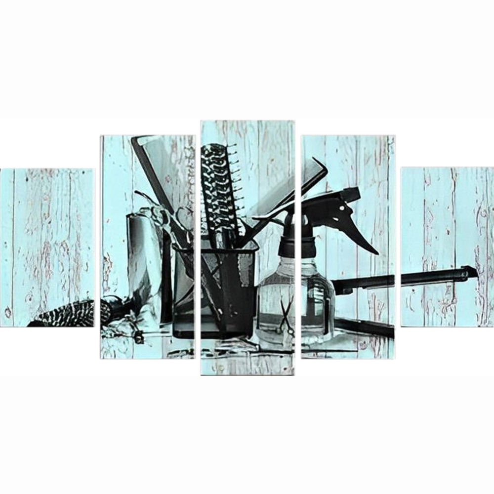 Hairdressing Tools 5 Pack Diamond Painting