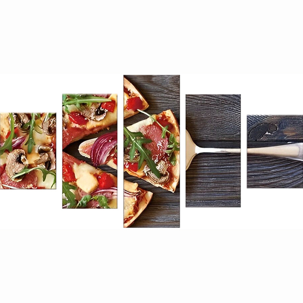 Pizza 5 Pack Diamond Painting