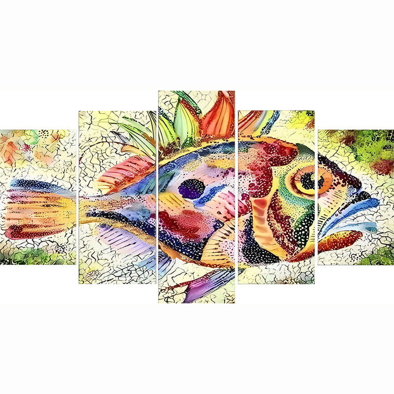 Colorful Fish 5 Pack 5D DIY Diamond Painting Kits