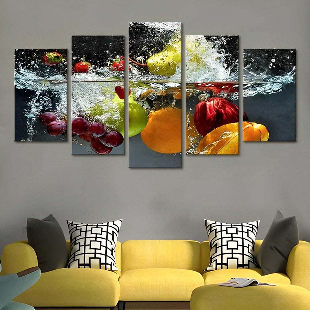 Fruits in Water 5 Pack Diamond Painting